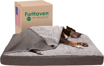 Cooling Gel Dog Bed for Large Dogs W/ Removable Washable Cover